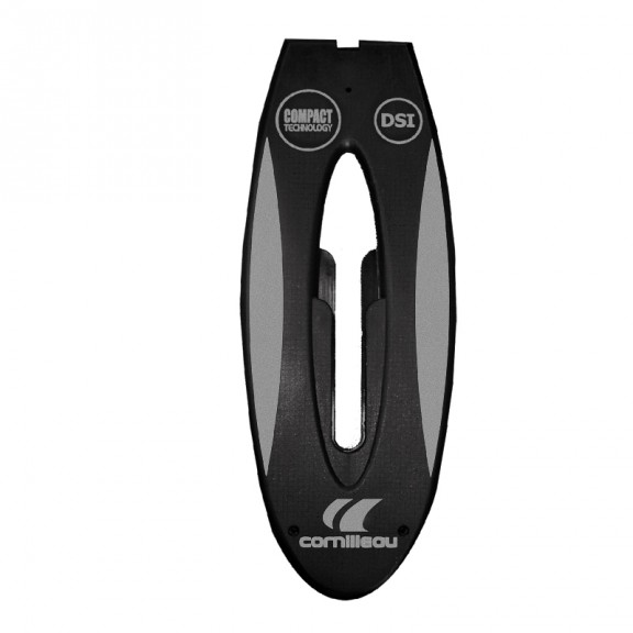 Black Serig oval side. gray