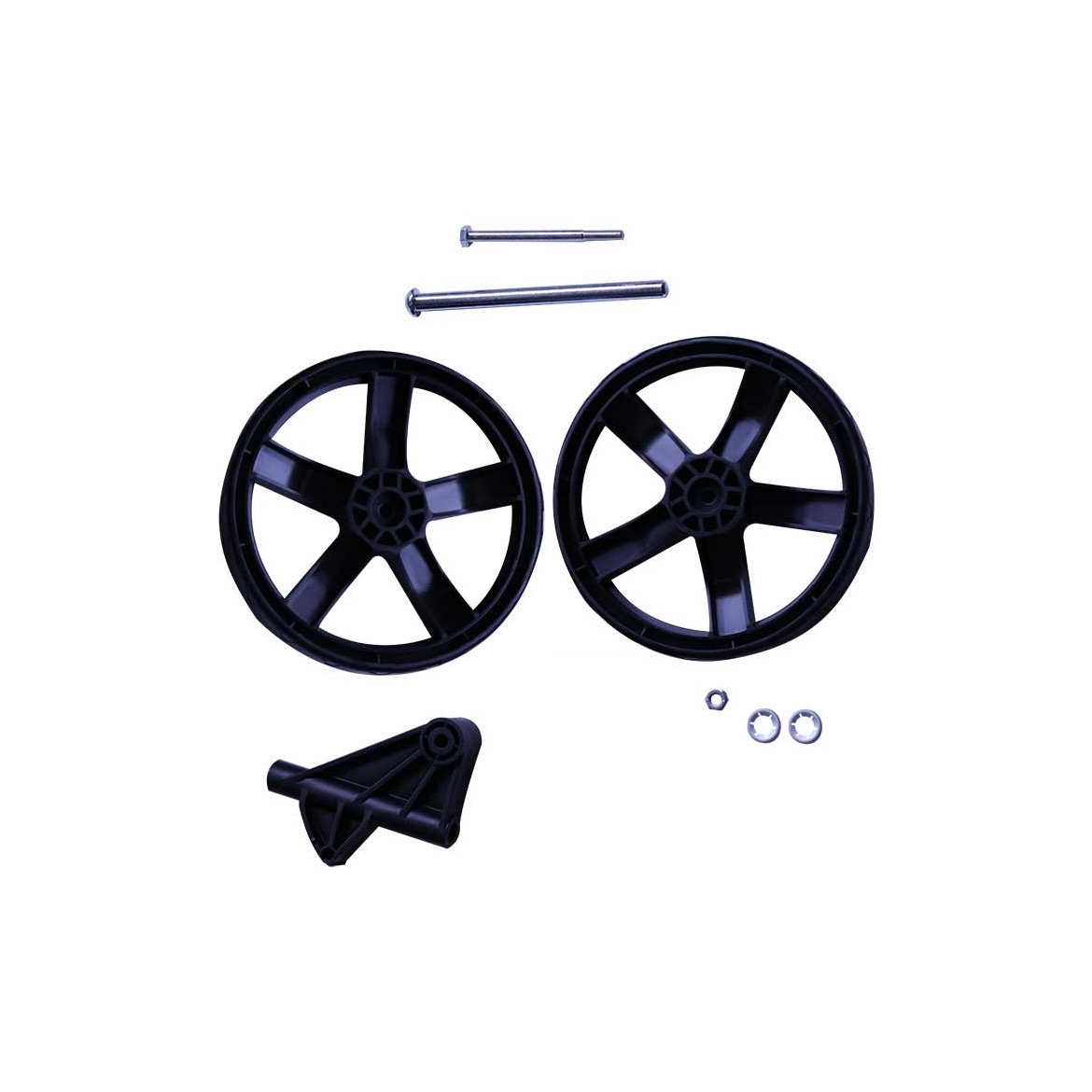 3154.0 Semi wheel Ø200x32 Black