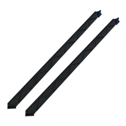Lot de 2 Jambes de Force plastique Flanc Delta Noir