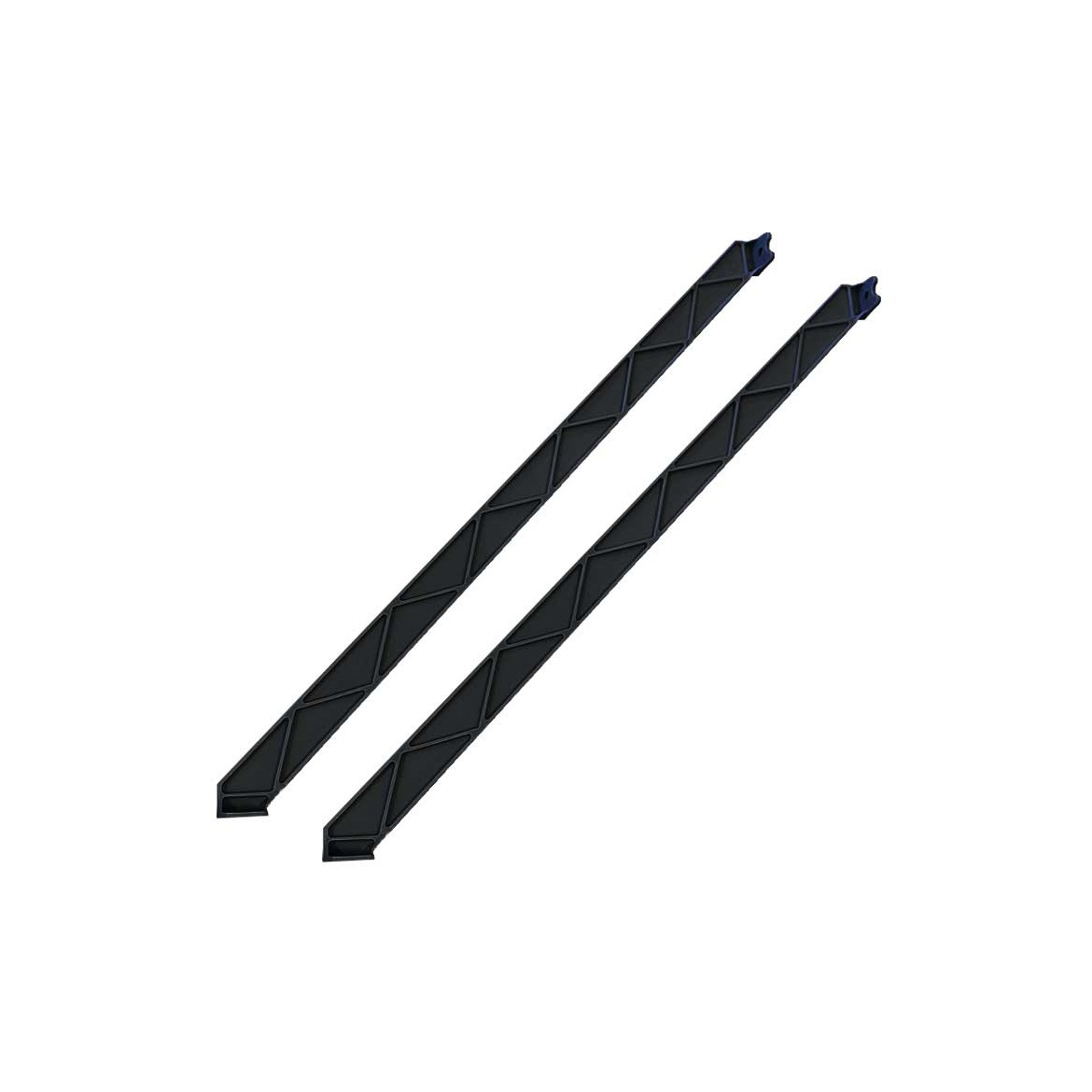Lot de 2 Jambes de Force plastique Flanc Delta Gris