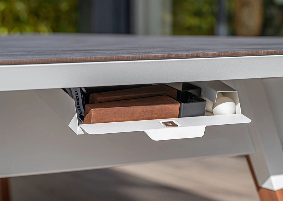 Démonstration du rangement du filet