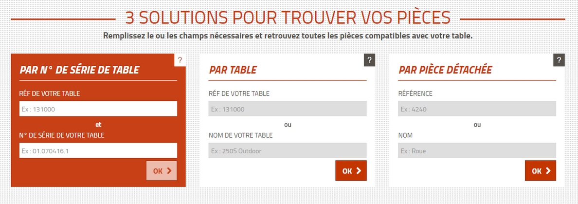 moteur de recherche par numéro de série cornilleau